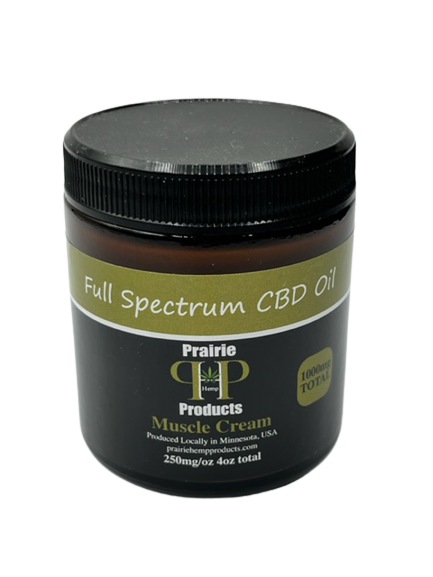 Full Spectrum Hemp CBD Muscle Cream 1000 mg